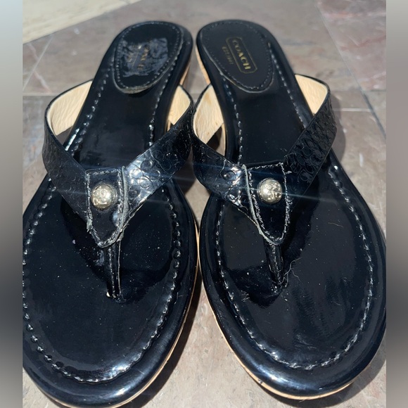 Coach Wedges Sandals - Picture 8 of 11